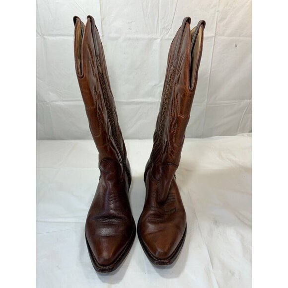 Cole Haan Womens Western boots  Brown Leather size 6.5 - Picture 9 of 12